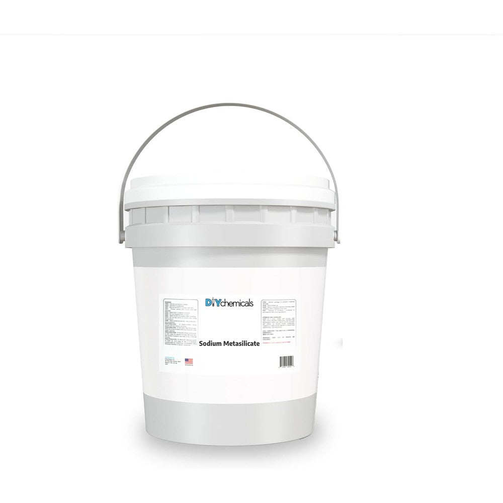 Chemboys Sodium Metasilicate 40 pounds pail front view heavy duty industrial degreaser