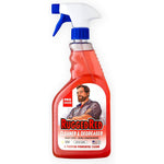 RuggedRed Industrial Strength Cleaner and Degreaser 32 ounce bottle front view for professional kitchen cleaning.