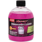Velocity Dishwasher Cleaner and Deodorizer front view bottle for machine descaling