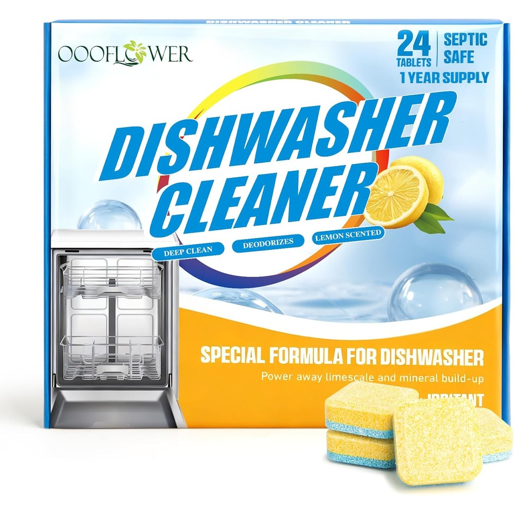 Clear Solution dishwasher cleaner tablets front view