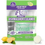 iFLO Dishwasher Cleaner Tablets 6 Pack front view