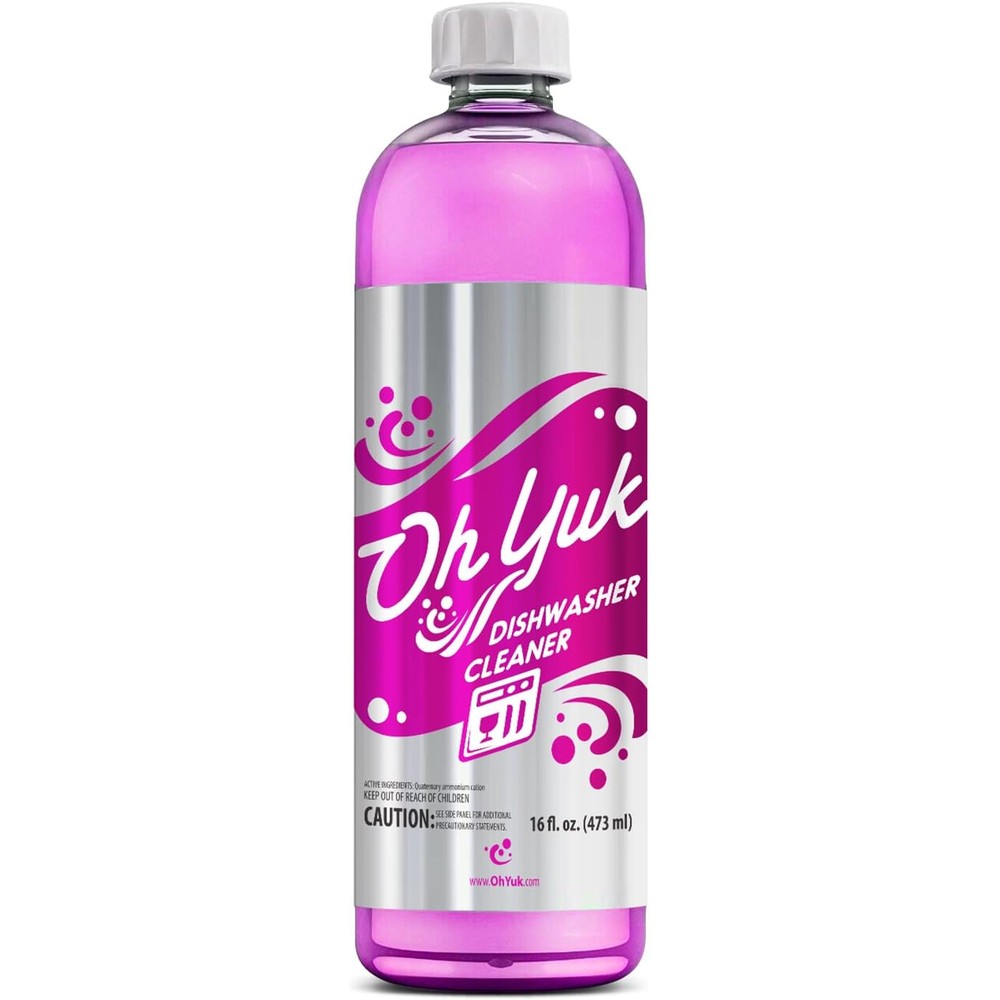 Oh Yuk Dishwasher Cleaner 16 Fluid Ounce front view for machine maintenance.