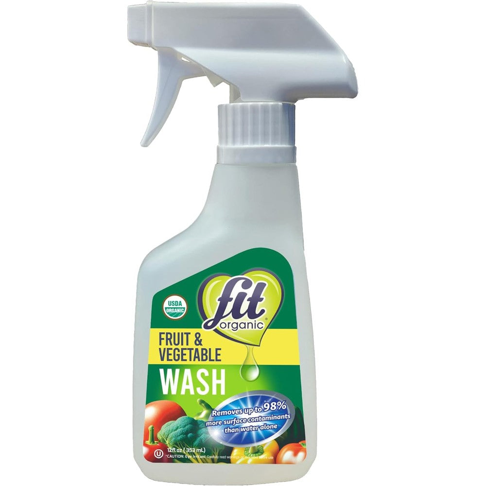 Fit Organic Fruit and Vegetable Wash Spray front view