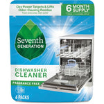 Seventh Generation Dishwasher Cleaning Packs front view packaging