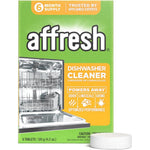 Affresh Dishwasher Cleaner 6 tablet pack front view for limescale removal.