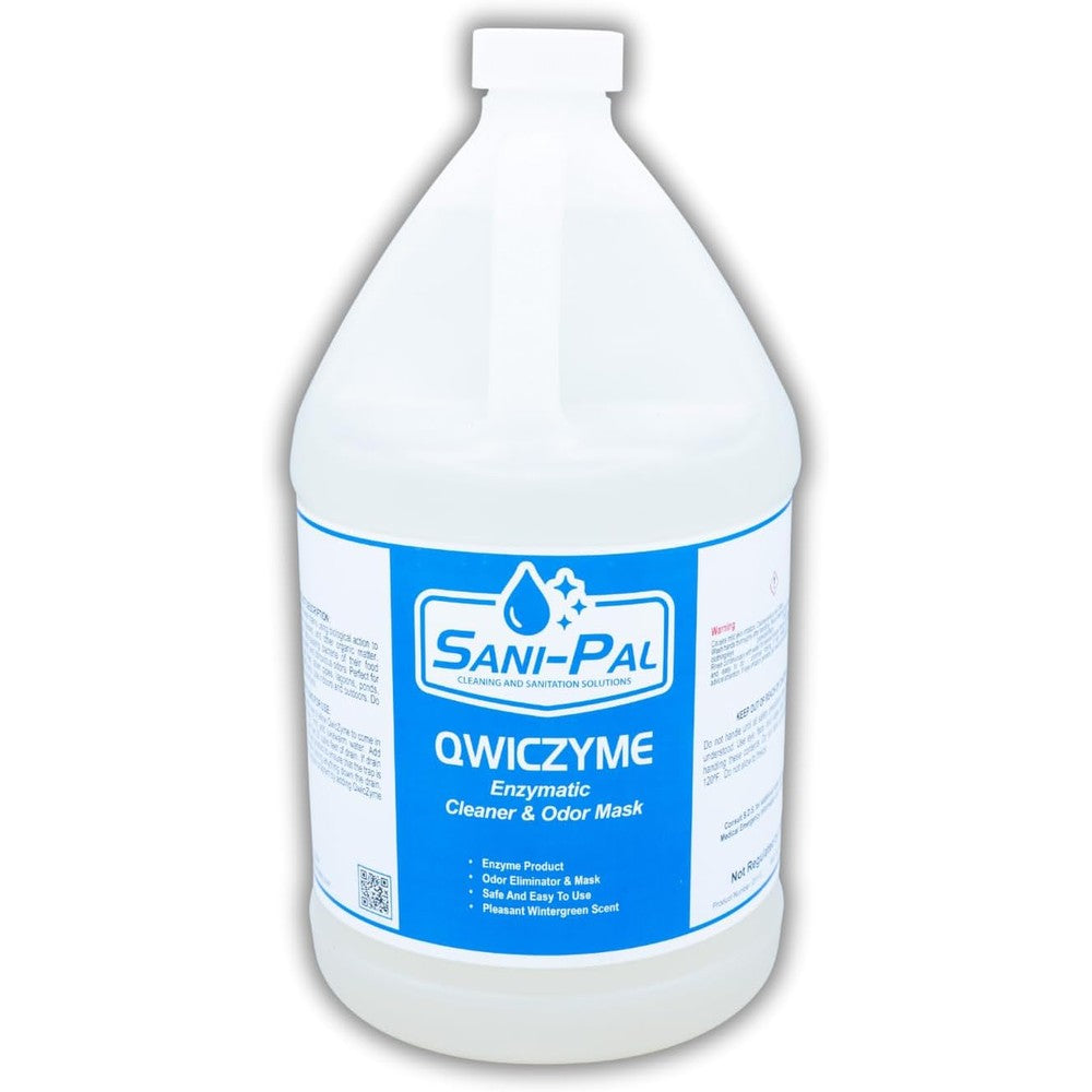 Sani-Pal QwicZyme Microbial Drain Cleaner front view bottle