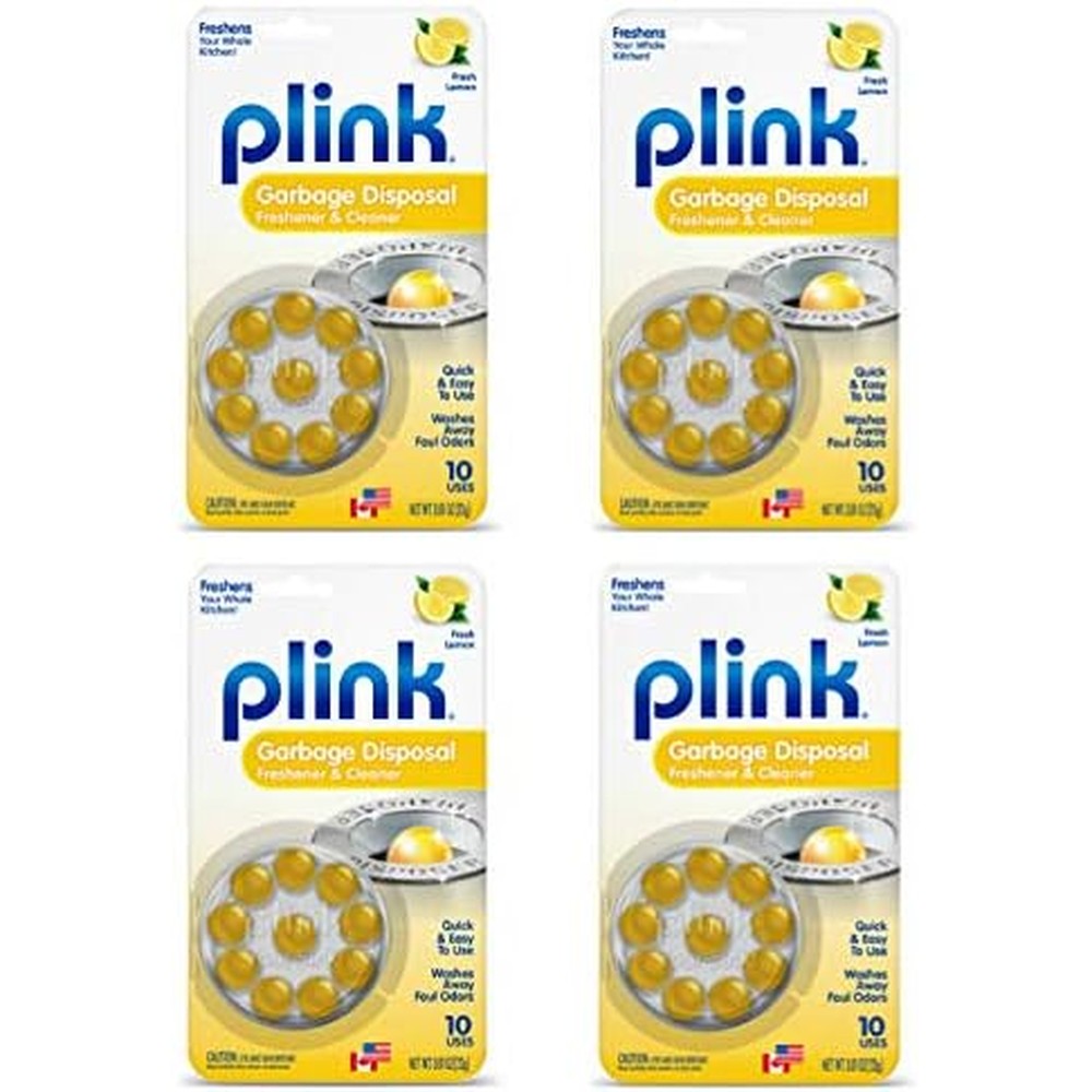 Plink Garbage Disposal Cleaner and Deodorizer front packaging view