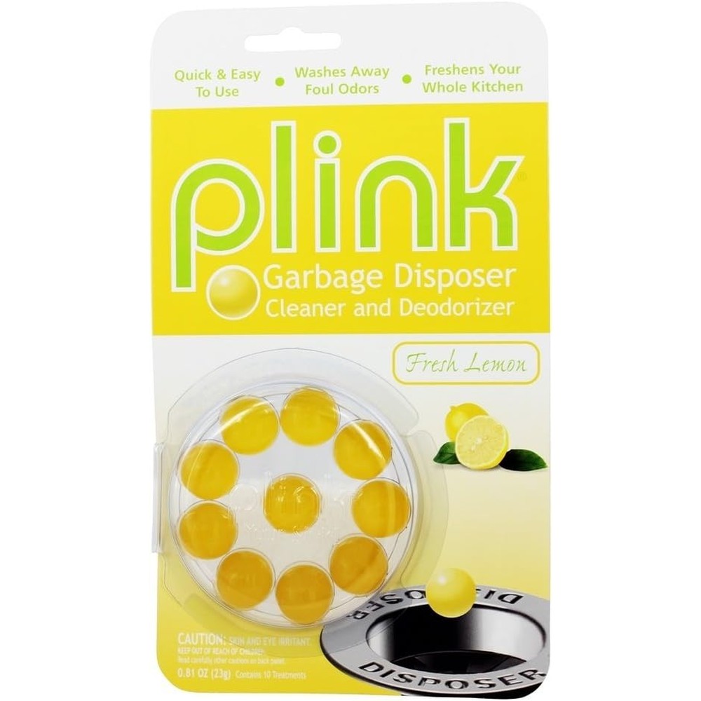 Plink Garbage Disposal Cleaner and Deodorizer front view