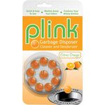 Plink Garbage Disposer Cleaner and Deodorizer Citrus Orange 10 Count front view