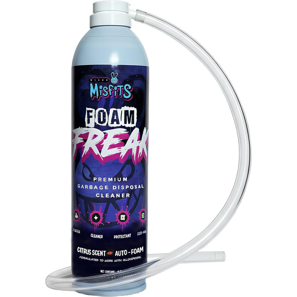 Micro Misfits Foaming Garbage Disposal Cleaner front view