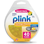 Plink garbage disposal cleaner 40 count pack front view