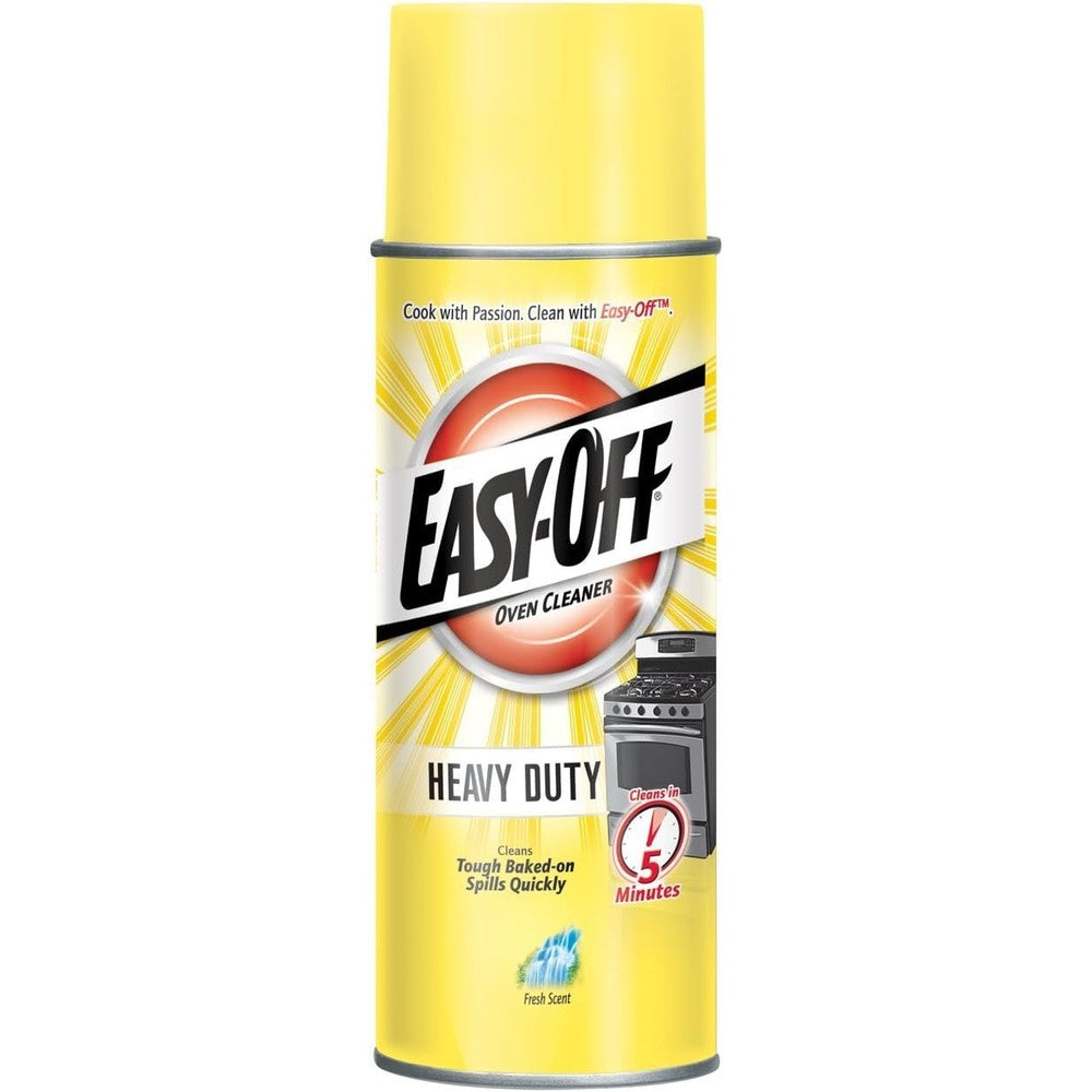 Easy Off Heavy Duty Oven Cleaner Fresh Scent 14.5 Ounce front view aerosol spray can