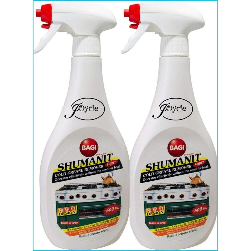 Bagi Shumanit Cold Grease Remover and Oven Cleaner front view for heavy duty kitchen degreasing