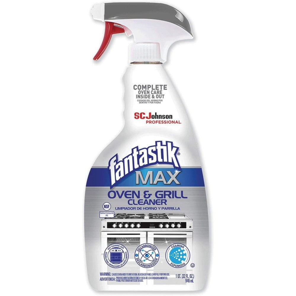SC Johnson Professional Fantastik Max Oven and Grill Cleaner front view bottle.