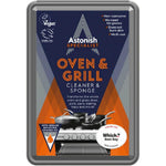 Astonish Specialist Oven and Grill Cleaner front view showcasing the paste tub and included applicator sponge