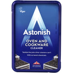 Astonish Oven and Cookware Cleaner 150g tub front view showing authentic packaging.