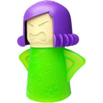 Aivwis Angry Mama microwave steam cleaner green front view authentic kitchen tool