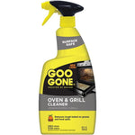 Goo Gone Oven and Grill Cleaner front view bottle of heavy duty foam spray degreaser.