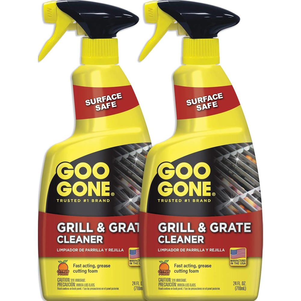 Goo Gone Grill and Grate Cleaner Spray front view authentic USA import