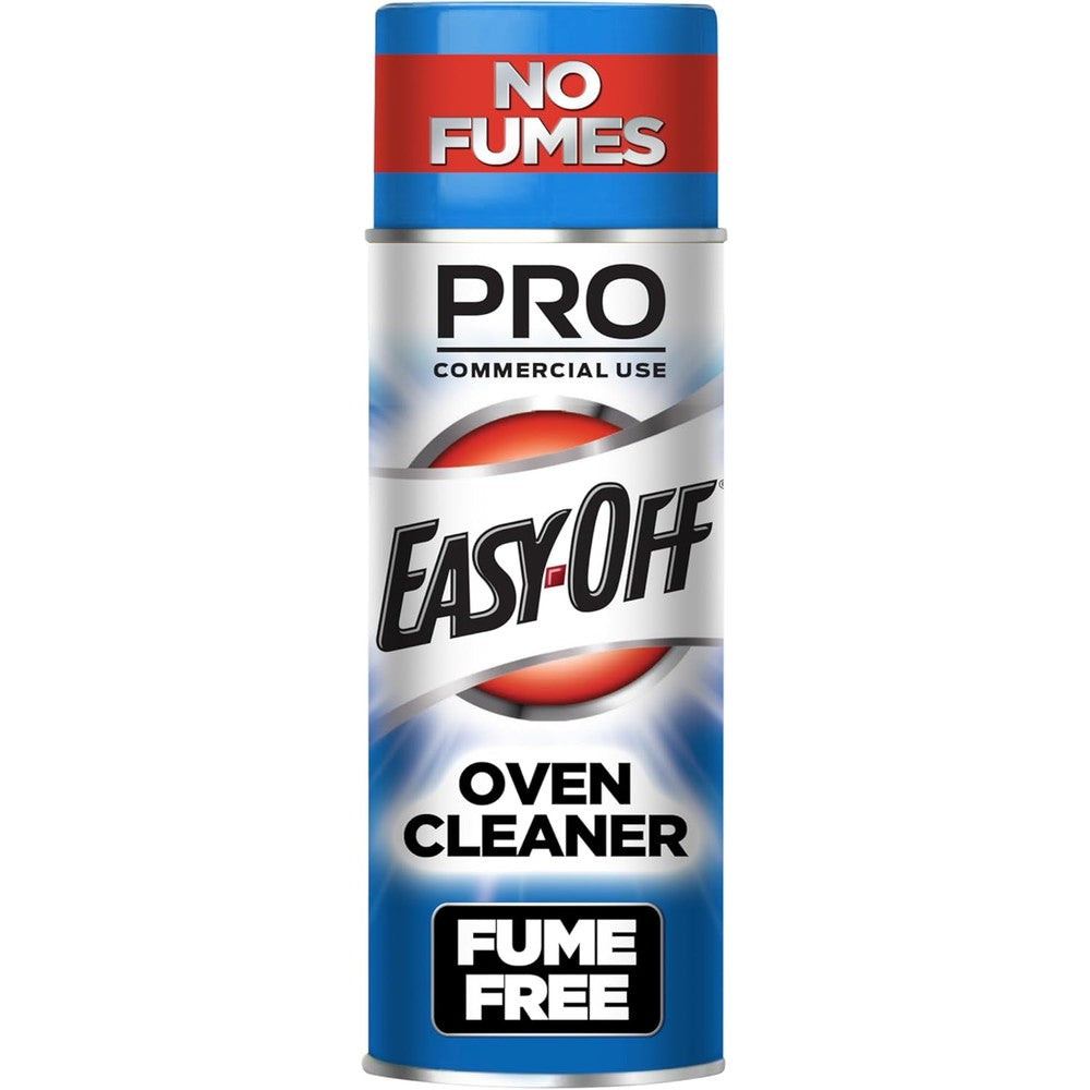 Easy-Off Fume Free Oven Cleaner Spray Lemon front view bottle for removing kitchen grease.