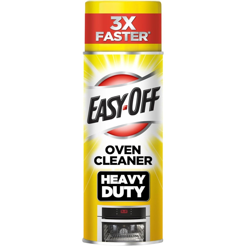 Easy Off Heavy Duty Oven Cleaner Fresh Scent 14.5 Ounce front view aerosol spray can