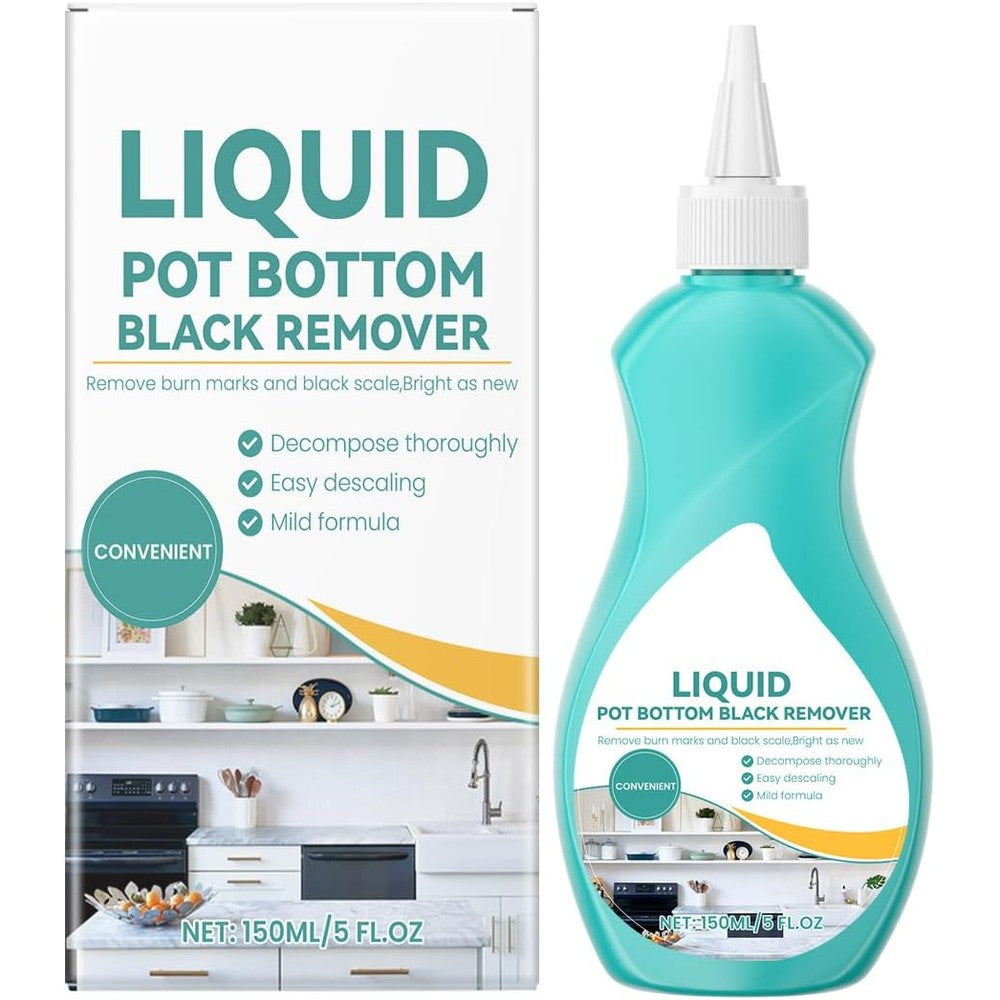 KunMan liquid pot and pan cleaner bottle front view