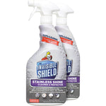 Invisible Shield Stainless Steel Cleaner and Protector two pack front view kitchen appliance polish