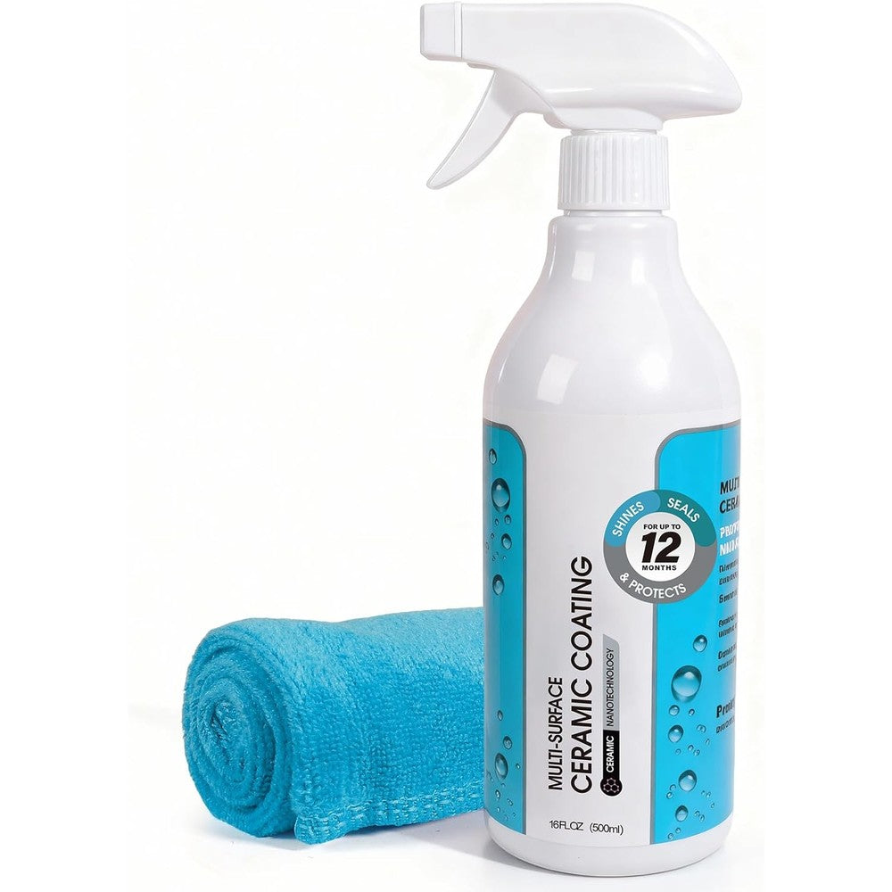 MineeCozee Ceramic Coating Spray 500ml front view for stainless steel