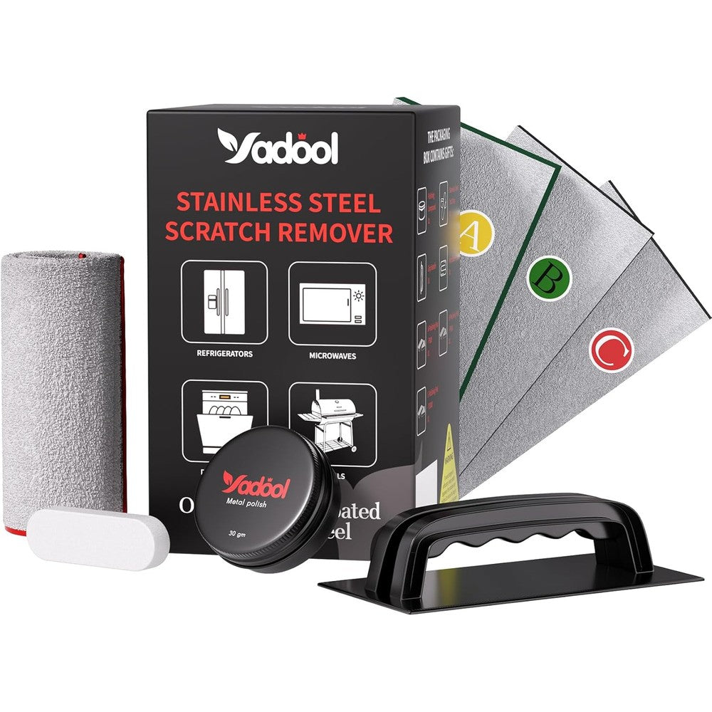 Yadool stainless steel scratch remover kit front view