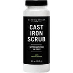 Caron & Doucet Cast Iron Cleaning Scrub front view bottle for rust removal.