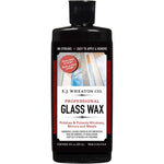 E.J. Wheaton Co. Professional Glass Wax front view bottle for premium window and mirror polishing.