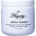 Hagerty Silver Foam 19 Ounce jar front view professional silverware polish
