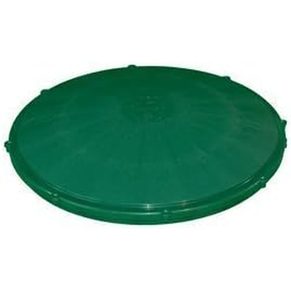 Tuf-Tite 24 inch domed septic tank lid front view for watertight riser systems