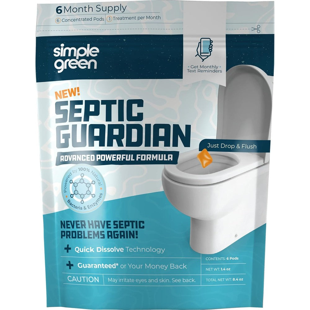 Simple Green Septic Guardian treatment pods front view