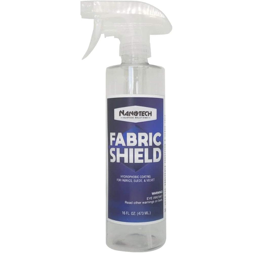 Nanotech Surface Solutions Fabric-Shield 16 Ounce bottle front view ceramic liquid repellent.