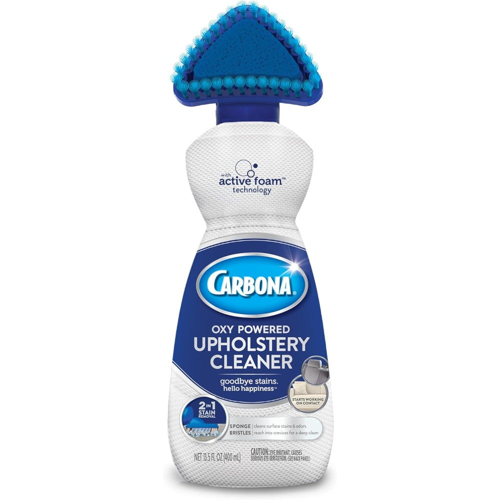 Carbona Upholstery Cleaner with built-in brush front view