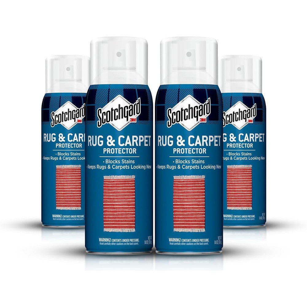 Scotchgard Rug and Carpet Protector Spray 14 Ounce Pack of 4 front view