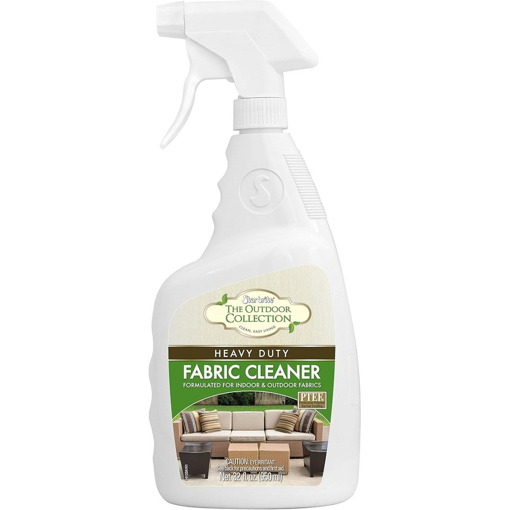 STAR BRITE Outdoor Collection Fabric Cleaner Spray 32 Ounce front view heavy duty stain remover