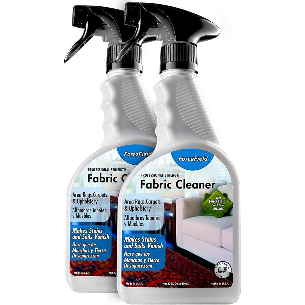 ForceField Fabric Cleaner 22 ounce dual bottle set front view