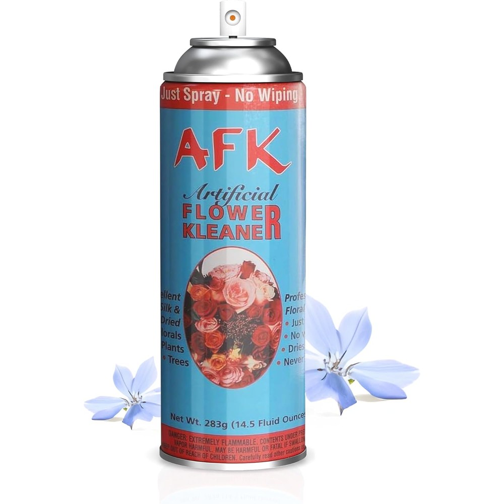 Floral Home silk flower cleaner spray front view for artificial plant dusting