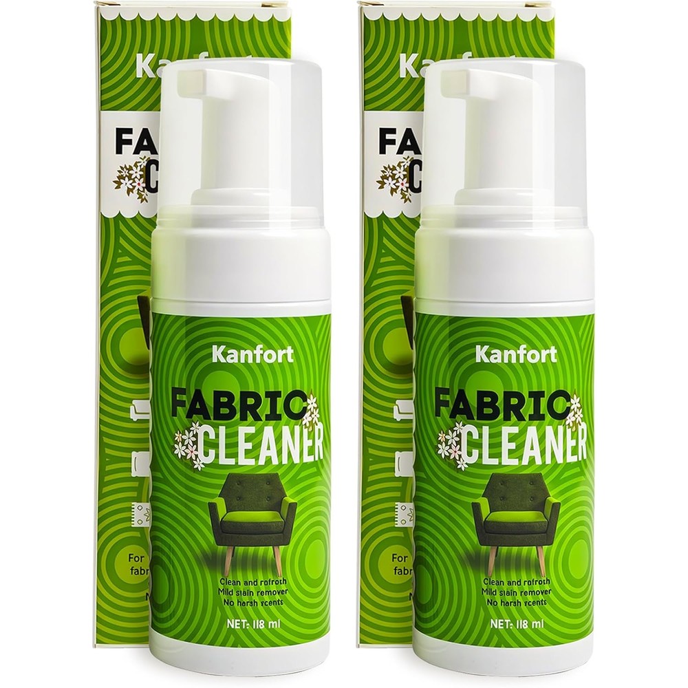 Kanfort Upholstery Foam Cleaning 2 Pack front view