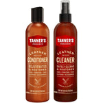 Tanner's Preserve Leather Cleaner and Conditioner Duo Pack front view showcasing the two-step premium leather care system.