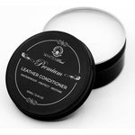 Whites Pearl Premium Leather Conditioner 100ml tin front view for shoe restoration.
