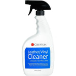 Crypton Leather and Vinyl Cleaner 32 Fluid Ounce bottle front view professional upholstery care