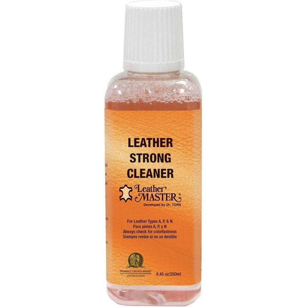 Leather Master Strong Leather Cleaner front view premium leather upholstery care