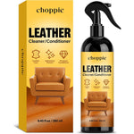 Choppie Leather Cleaner And Conditioner For Furniture And Car Interior Premium Leather Care Repair And Protection Eight Point Four Five Fluid Ounces - Image 1