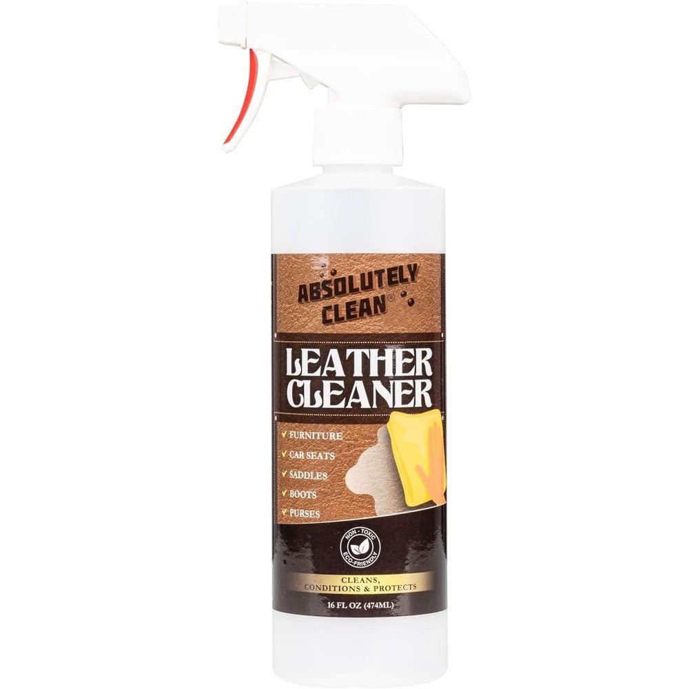 Absolutely Clean Amazing Leather Cleaner 16 ounce bottle front view