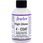 Angelus High Gloss 4-Coat Leather Sealer front view professional leather finisher