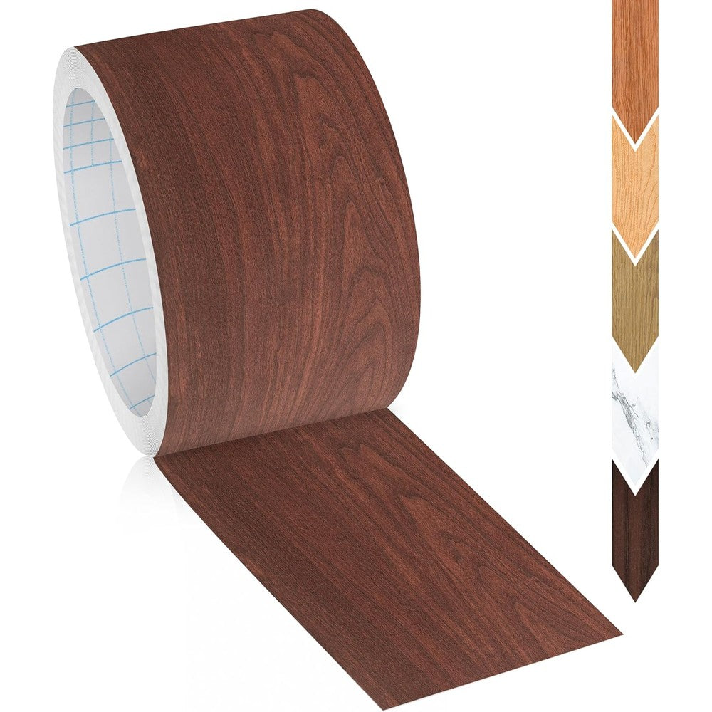 GSCIT Club Wood Grain Repair Tape roll in Cherry finish front view