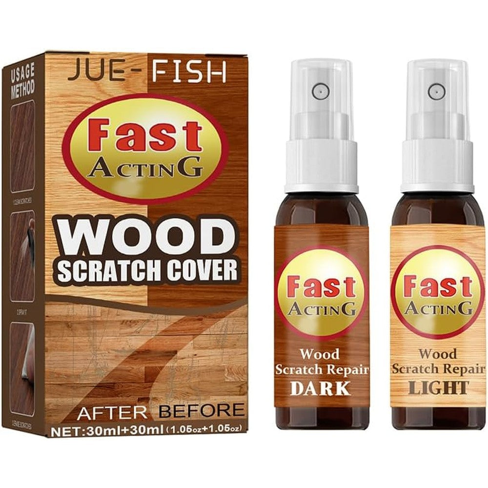 Biaoyun Fix It for Wood Scratch Remover spray bottles front view